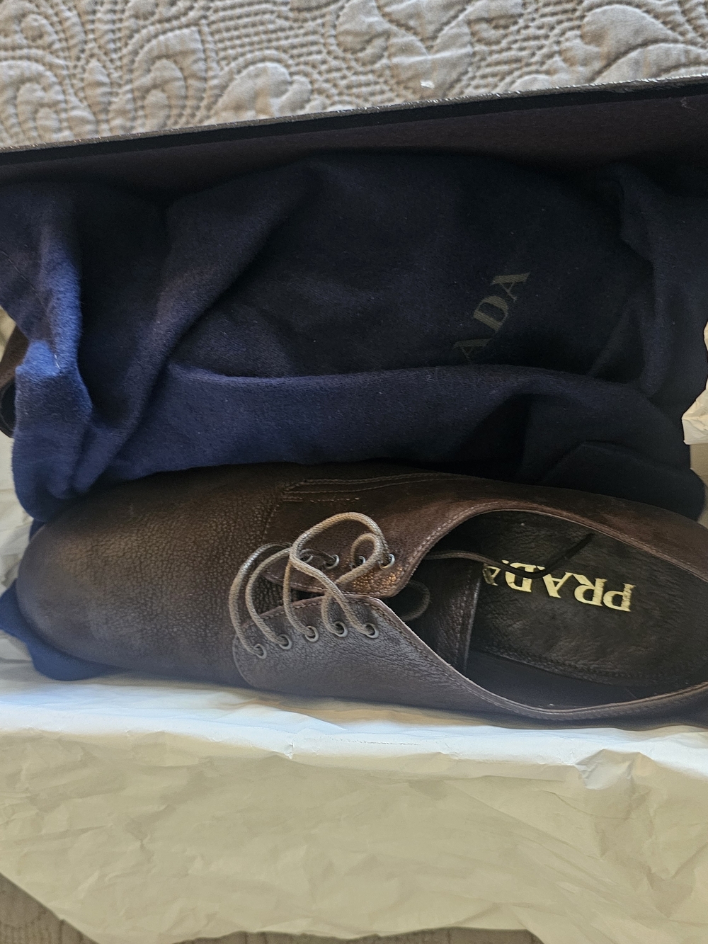 Prada Milano Black Men's Accessories Box